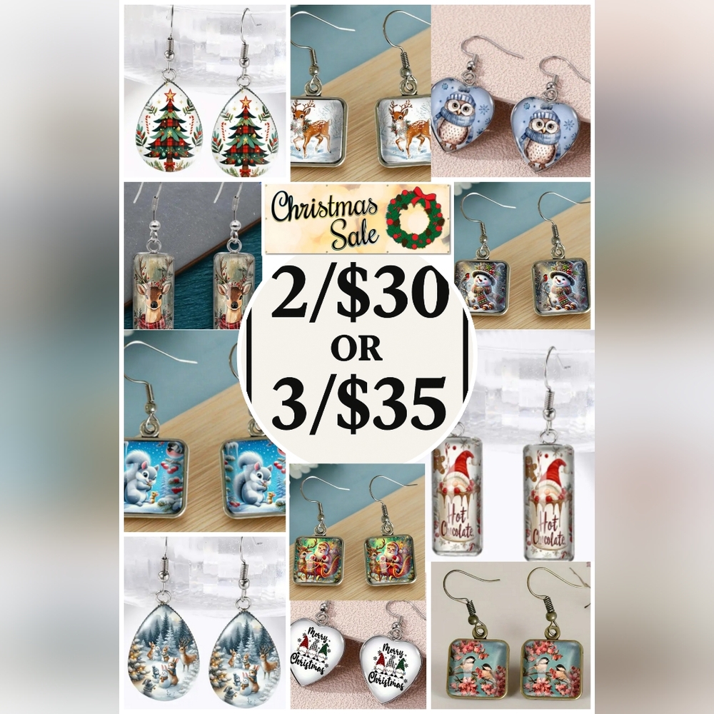 Christmas‎ Earrings